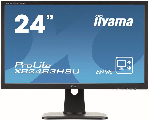 Новые мониторы iiyama ProLite (X24/2783HSU и XB24/2783HSU) оснащены портами DVI, VGA, HDMI, а также двумя портами USB 2.0