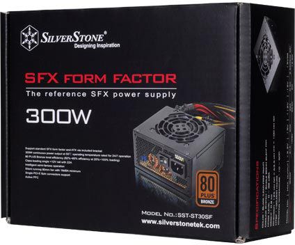 Мощность блока питания SilverStone ST30SF равна 300 Вт