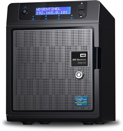 WD Sentinel DS5100 и DS6100 - сервера на платформе Intel