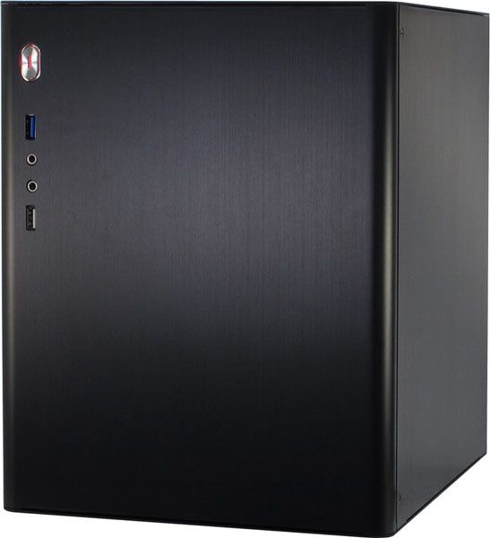 Размеры корпуса Inter-Tech ITX E-D5 Black равны 285 x 222 x 270 мм 