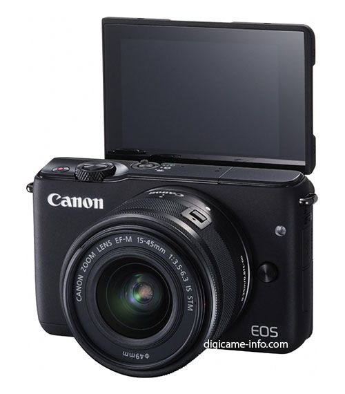 Появились основные спецификации и новые изображения камеры Canon EOS M10