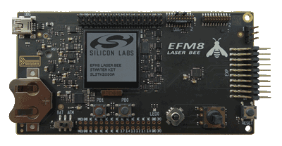 Микроконтроллеры семейства EFM8LB1 выпускаются в корпусах типа QFN размерами 3х3 мм