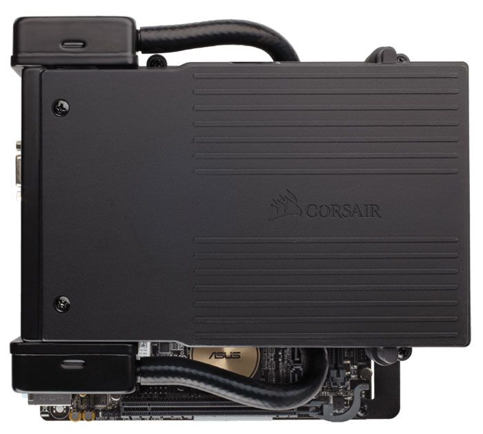 Система жидкостного охлаждения процессора Corsair Hydro Series H5 SF стоит $80