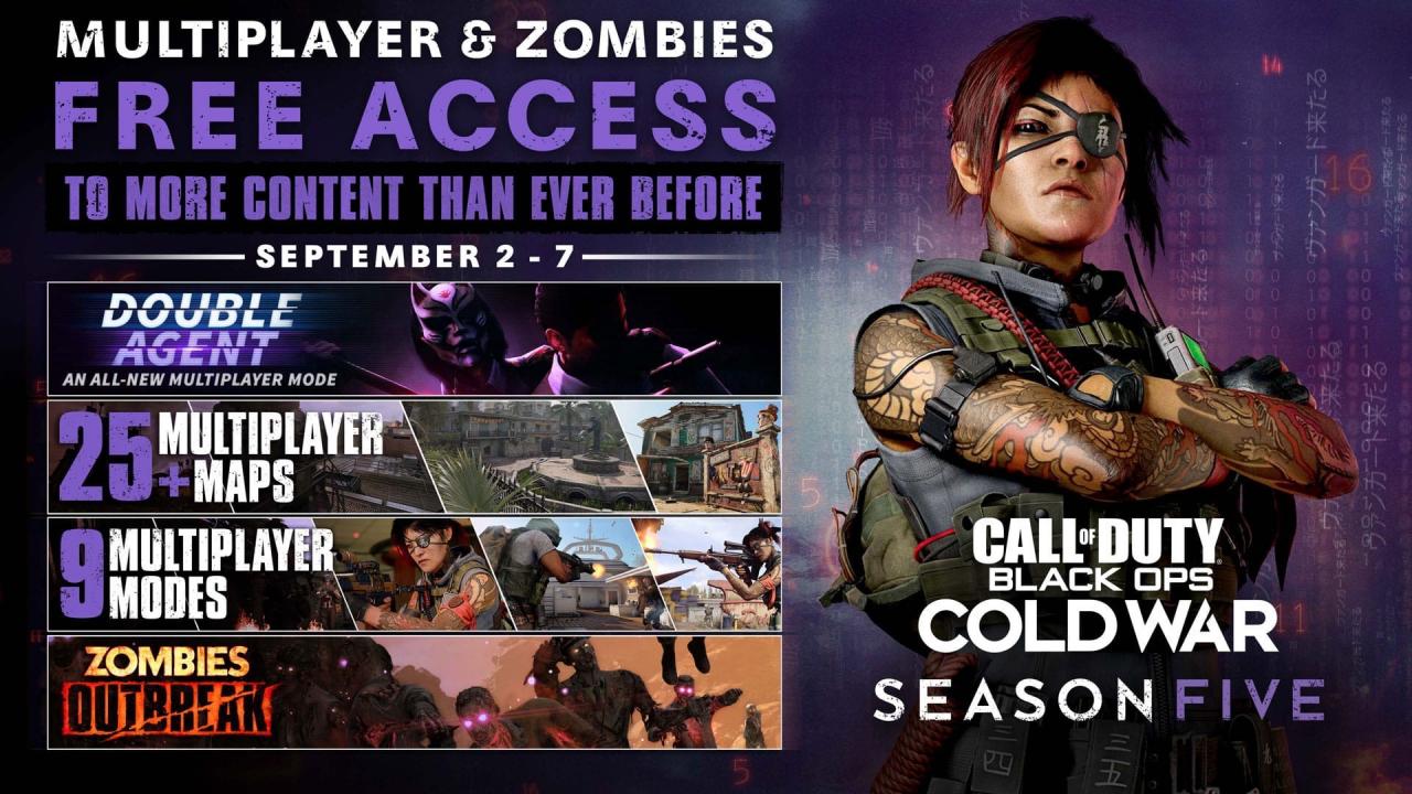 Мультиплеер Call of Duty: Black Ops Cold War стал временно бесплатным