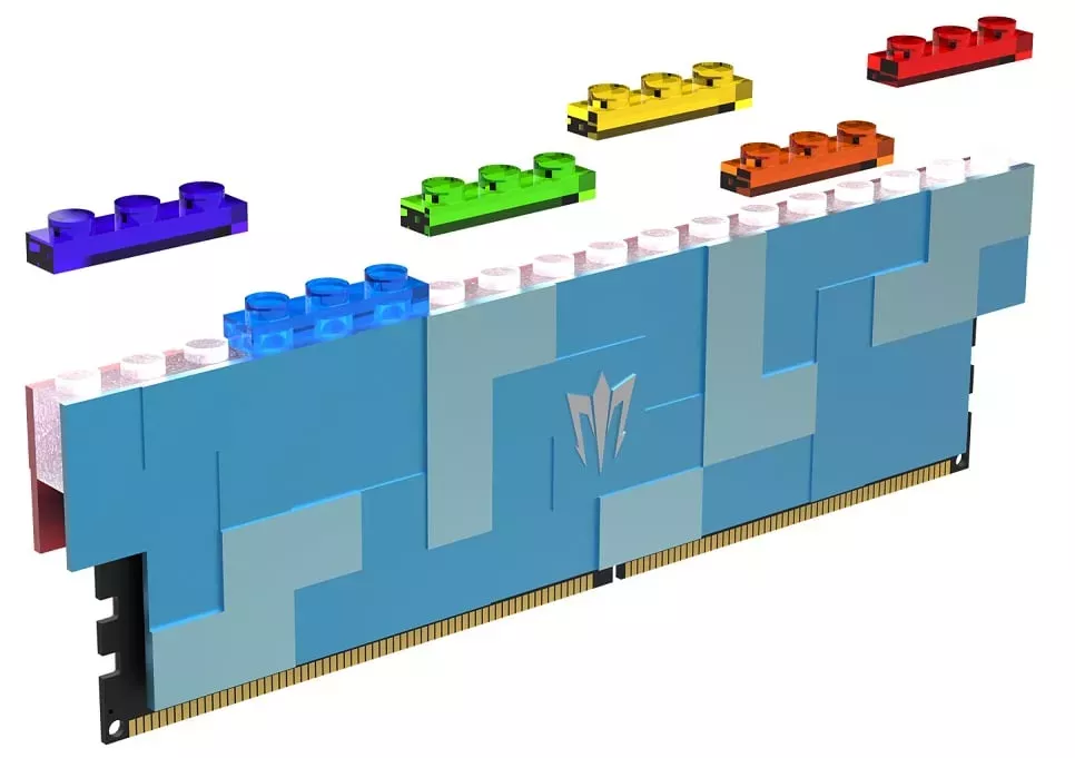 Galax выпустила оперативную память, стилизованную под LEGO