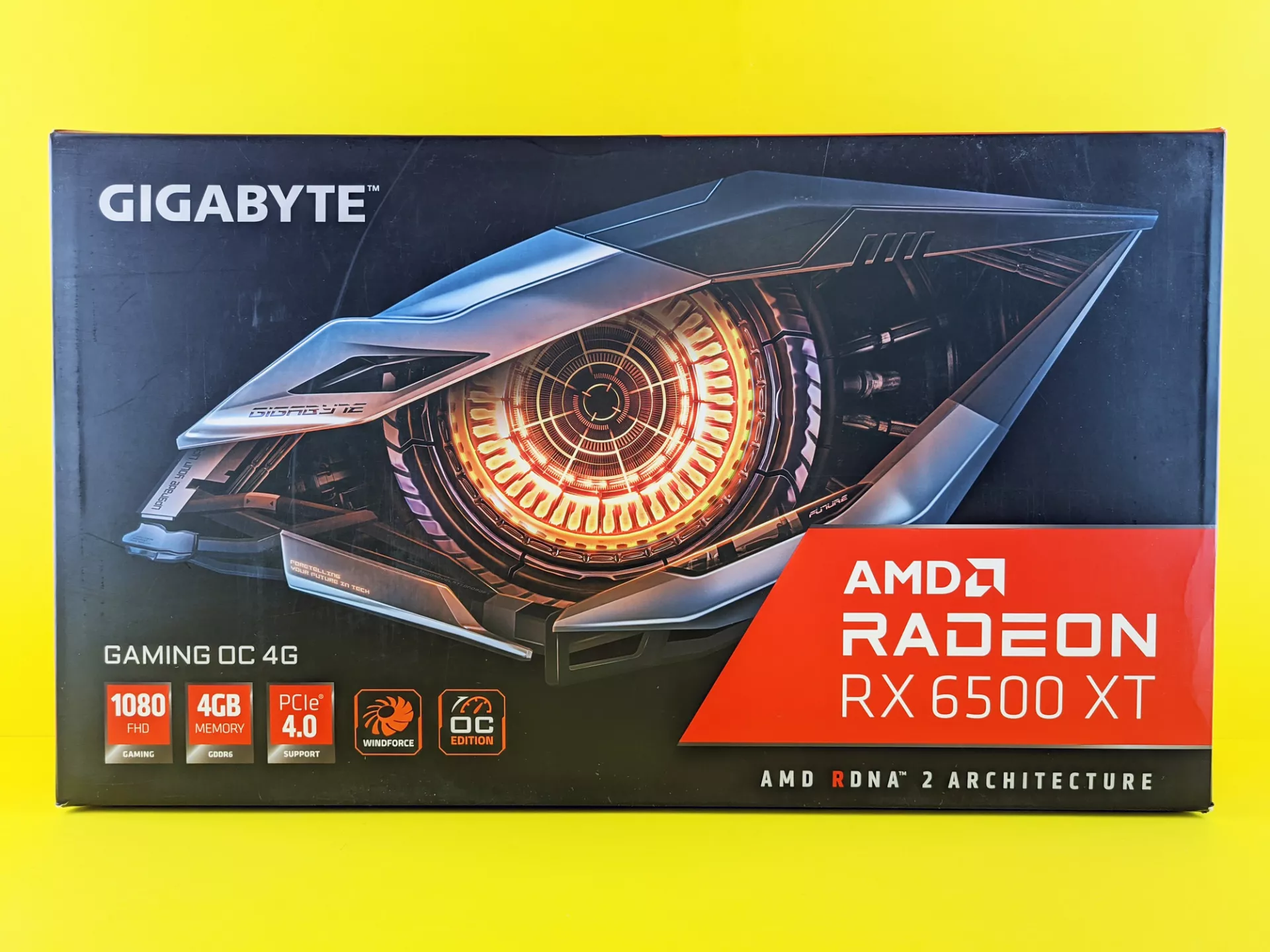 Тест-драйв видеокарты GIGABYTE AMD Radeon RX 6500 XT Gaming OC 4G