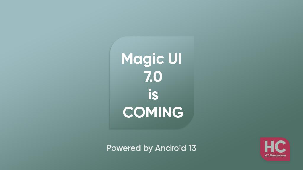 Magic UI 7.0 для смартфонов HONOR уже в активной разработке
