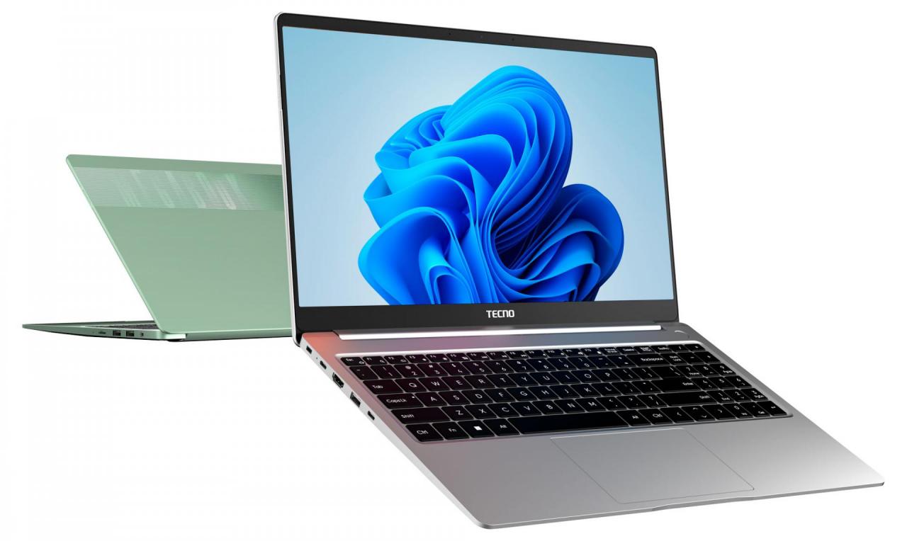 Среди продуктов TECNO появился ноутбук со скромным названием Megabook T1