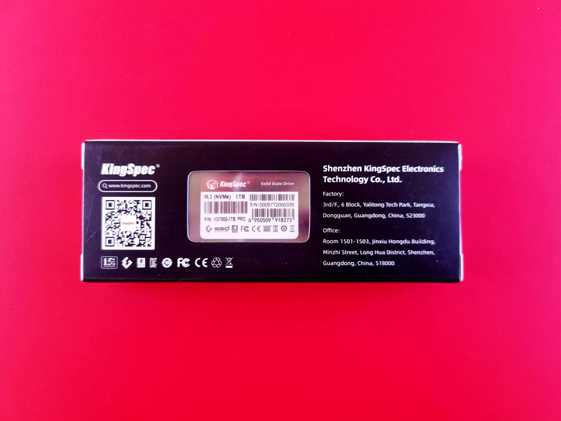 Обзор NVMe SSD Kingspec XG7000 Pro 1 Tb