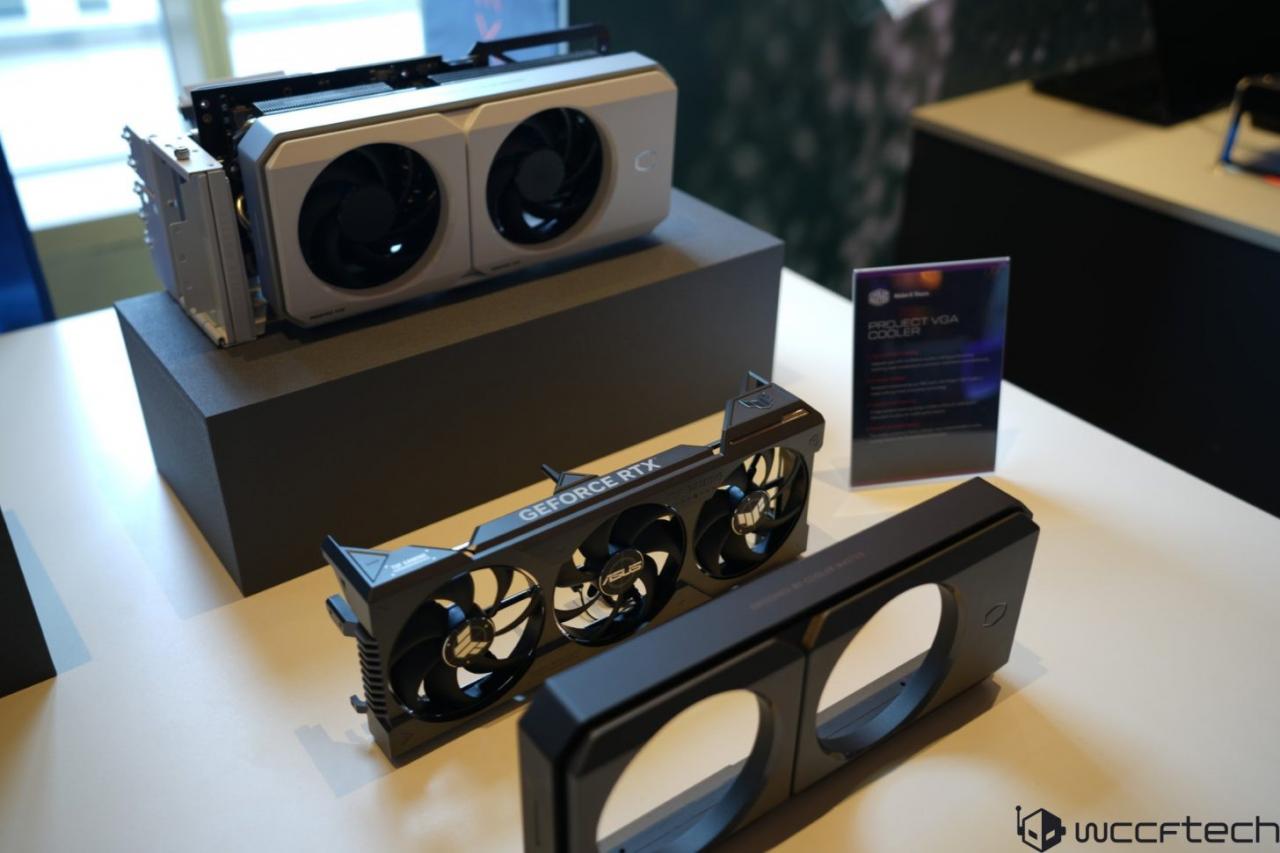 Cooler Master предлагает более эффективное охлаждение горячих видеокарт