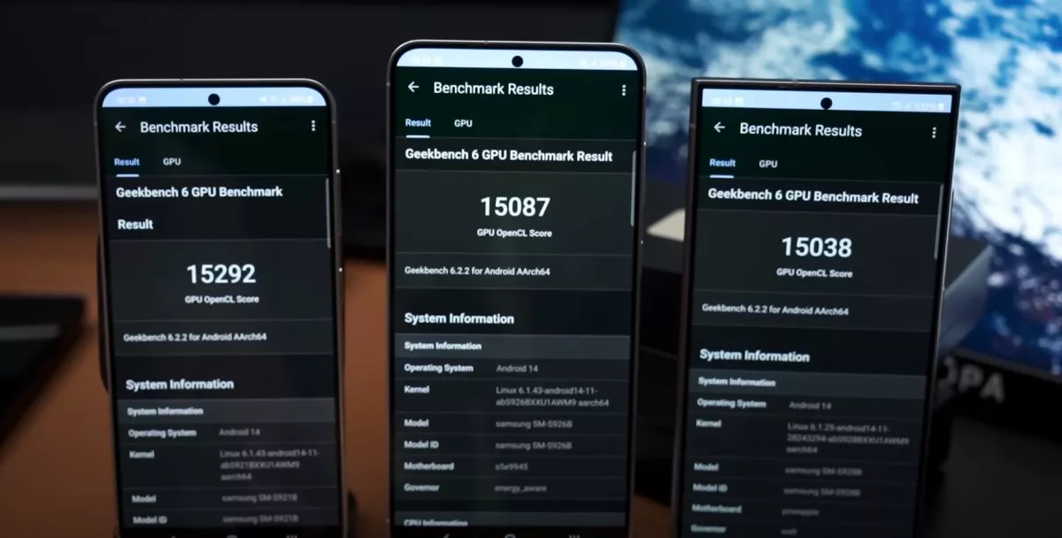 Exynos 2400 против Snapdragon 8 Gen 3 в смартфонах Galaxy S24. Равны ли?
